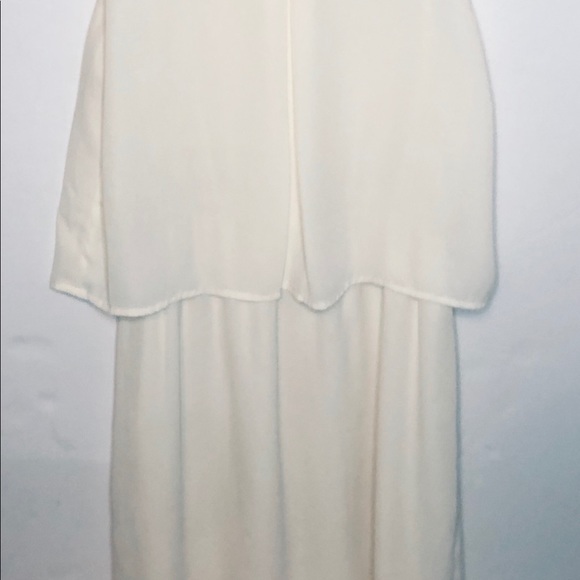 Maison Jules Sleeveless Off White Flowy Dress - Picture 10 of 10